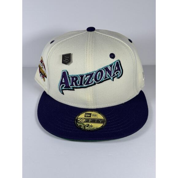 New Era Arizona Diamondbacks 59Fifty Fitted Hat 2001 World Series, Size 7 1/4 - Picture 1 of 10